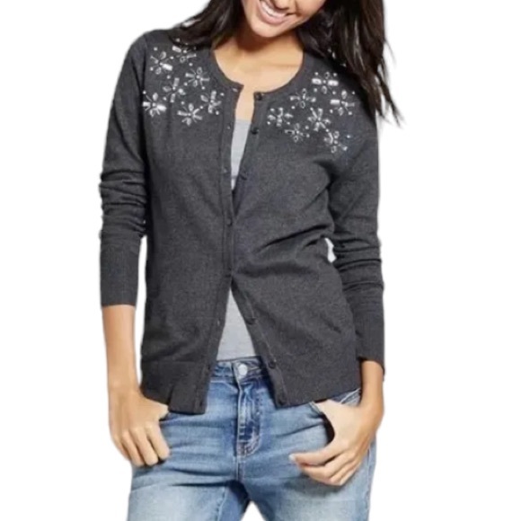 ARNA SWEATER, HEATHERED SEASIDE GREY main image 1